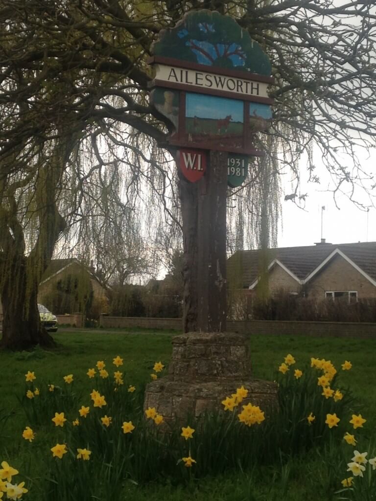 Ailsworth Parish Council Sign